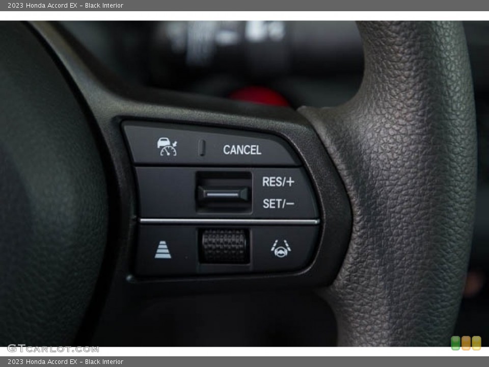 Black Interior Steering Wheel for the 2023 Honda Accord EX #145957376