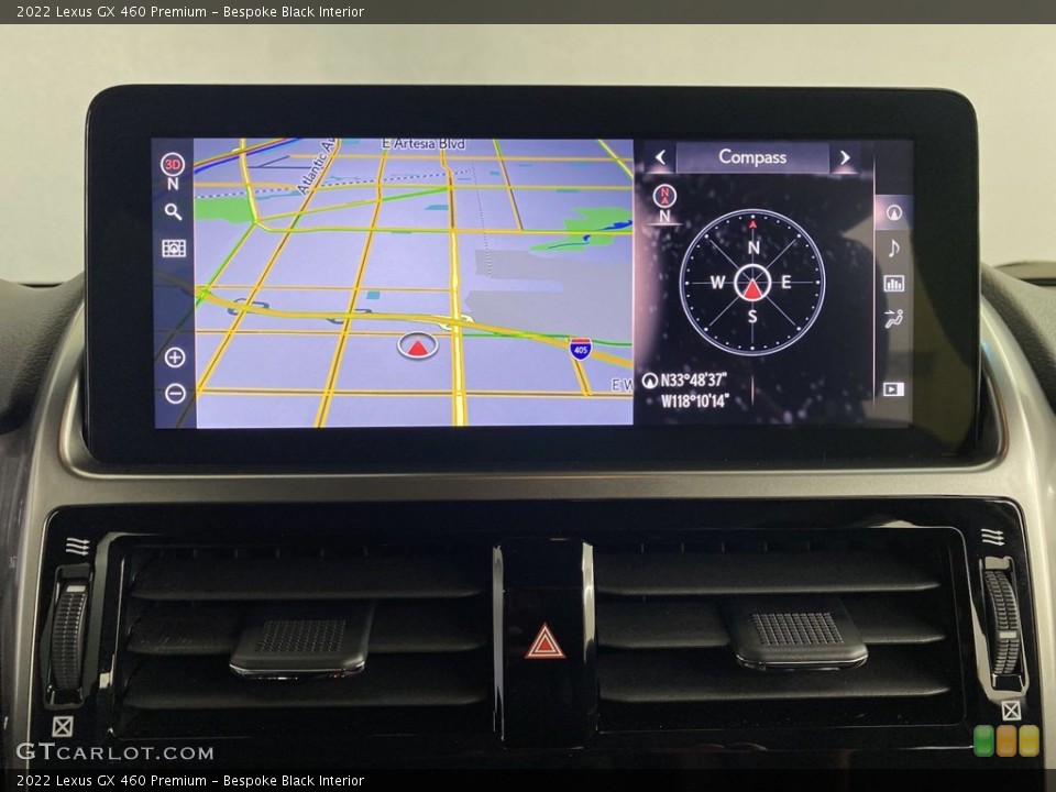 Bespoke Black Interior Navigation for the 2022 Lexus GX 460 Premium #145957433