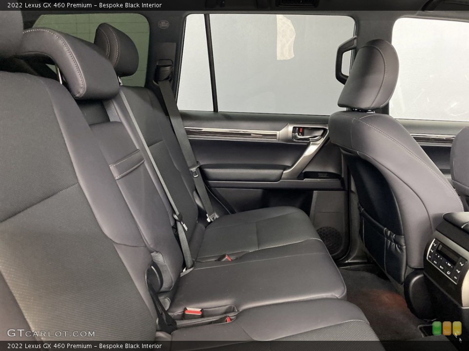 Bespoke Black Interior Rear Seat for the 2022 Lexus GX 460 Premium #145957700