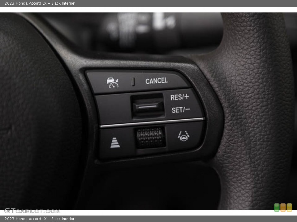 Black Interior Steering Wheel for the 2023 Honda Accord LX #145959428