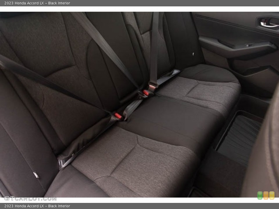 Black Interior Rear Seat for the 2023 Honda Accord LX #145959449