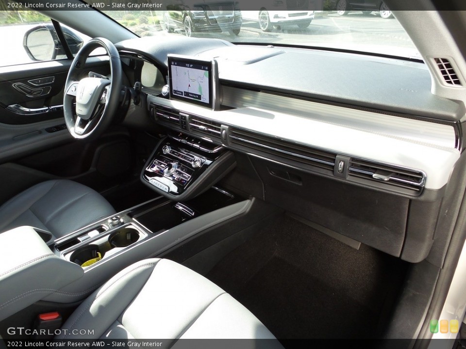 Slate Gray Interior Dashboard for the 2022 Lincoln Corsair Reserve AWD #145959776