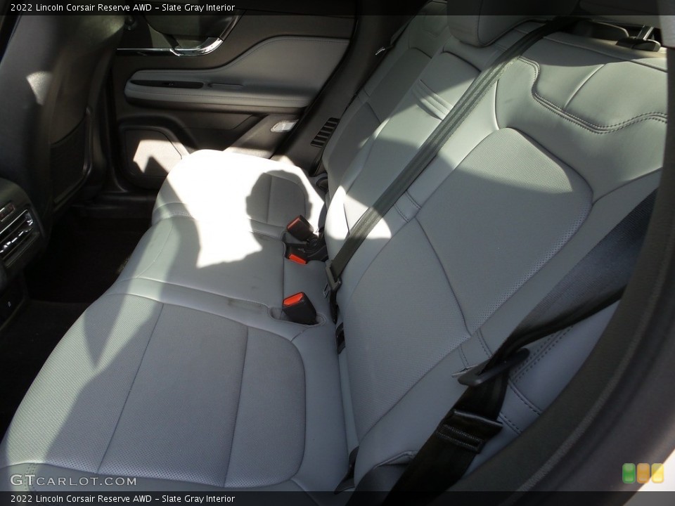 Slate Gray Interior Rear Seat for the 2022 Lincoln Corsair Reserve AWD #145959788