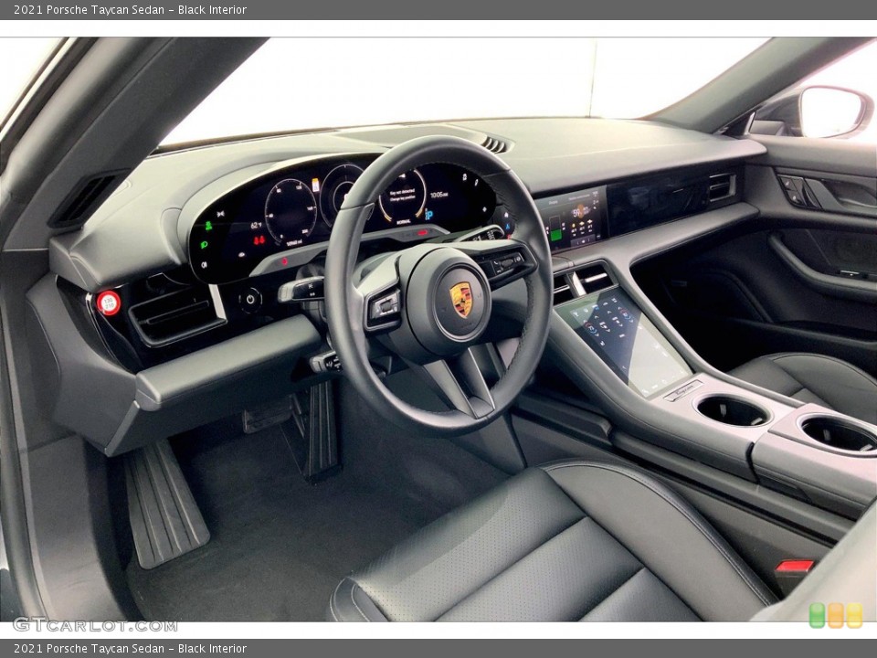 Black Interior Photo for the 2021 Porsche Taycan Sedan #145959989