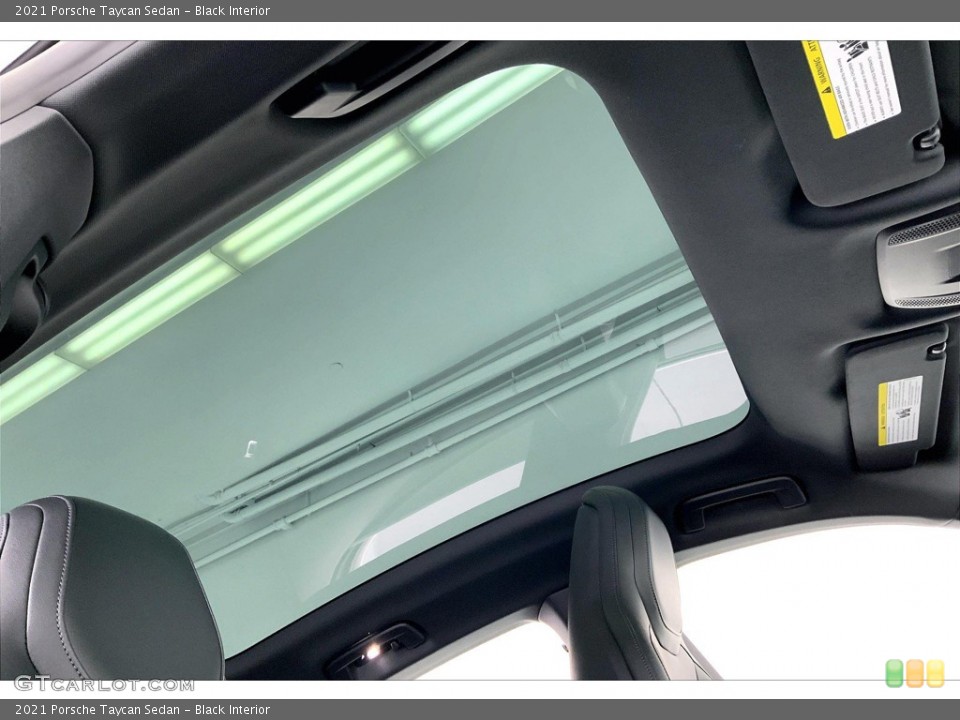 Black Interior Sunroof for the 2021 Porsche Taycan Sedan #145960022