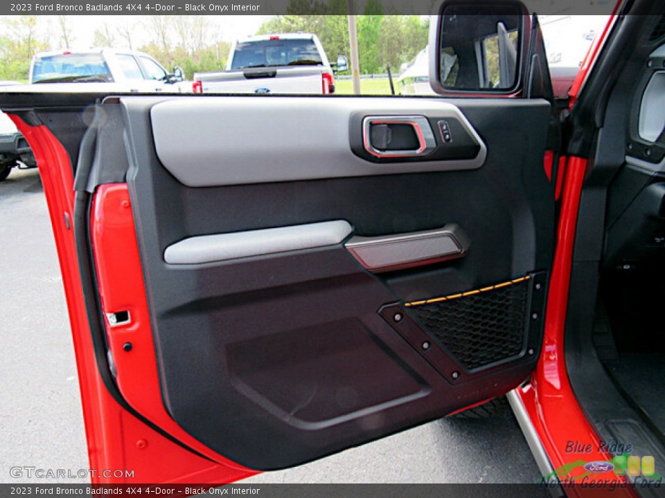 Black Onyx Interior Door Panel for the 2023 Ford Bronco Badlands 4X4 4-Door #145962282