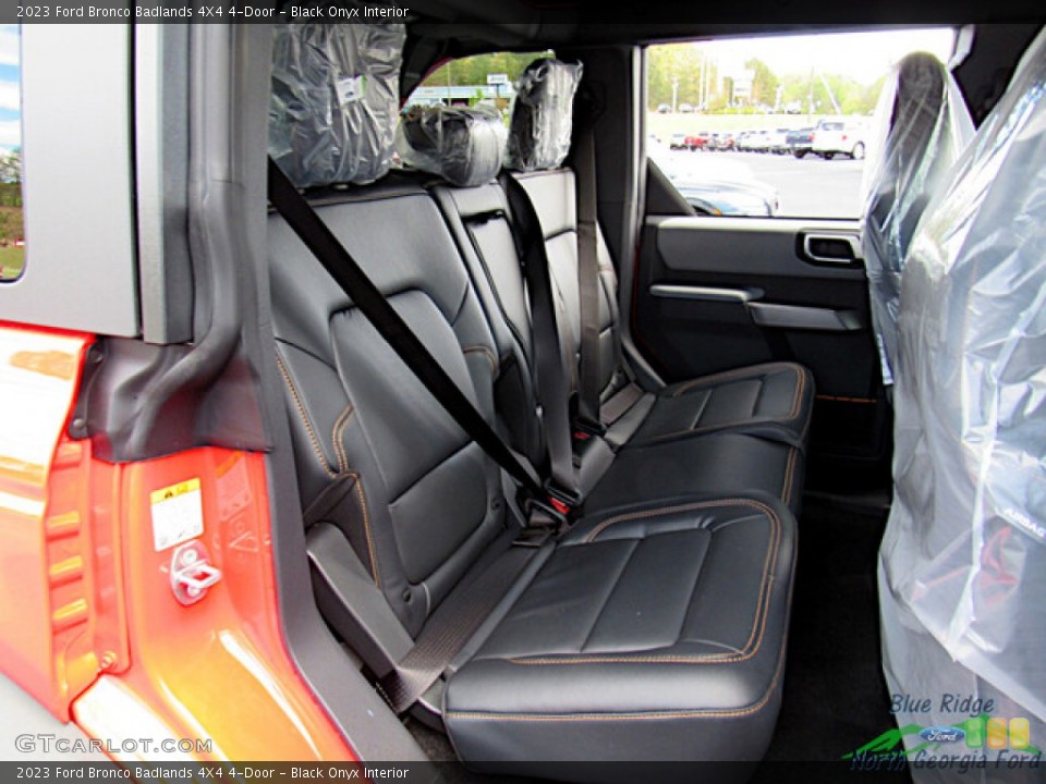 Black Onyx Interior Rear Seat for the 2023 Ford Bronco Badlands 4X4 4-Door #145962342