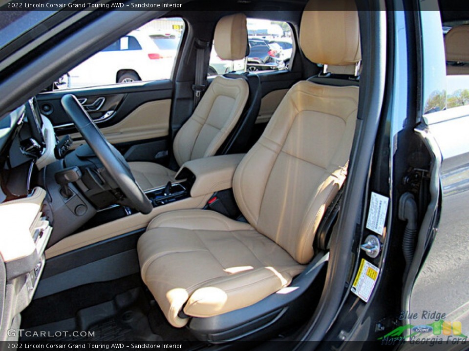 Sandstone Interior Front Seat for the 2022 Lincoln Corsair Grand Touring AWD #145962777
