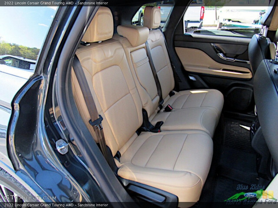 Sandstone Interior Rear Seat for the 2022 Lincoln Corsair Grand Touring AWD #145962807
