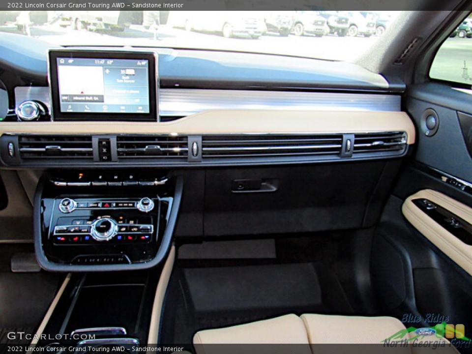 Sandstone Interior Dashboard for the 2022 Lincoln Corsair Grand Touring AWD #145962849