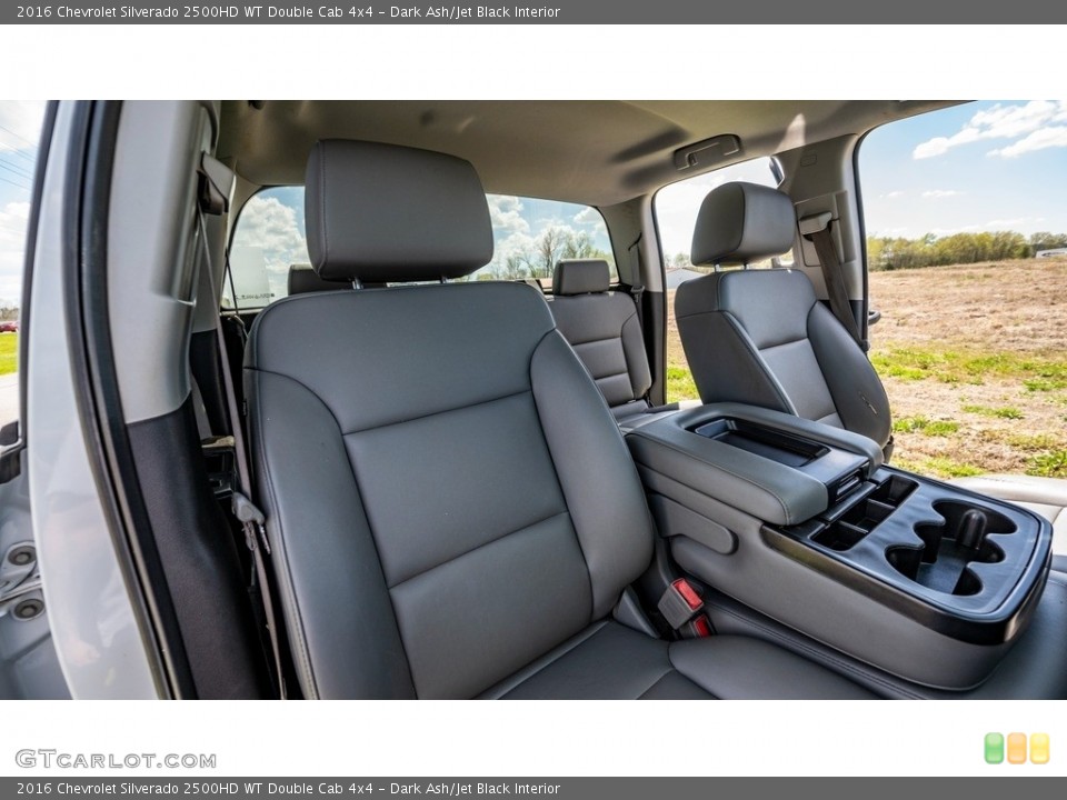 Dark Ash/Jet Black Interior Front Seat for the 2016 Chevrolet Silverado 2500HD WT Double Cab 4x4 #145963046