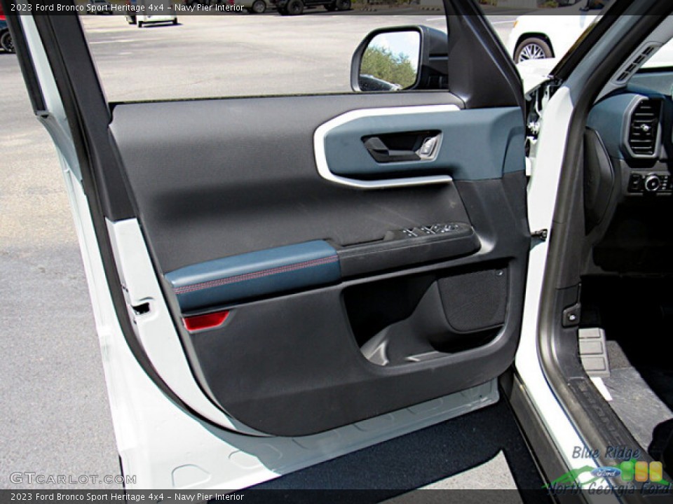 Navy Pier Interior Door Panel for the 2023 Ford Bronco Sport Heritage 4x4 #145963869