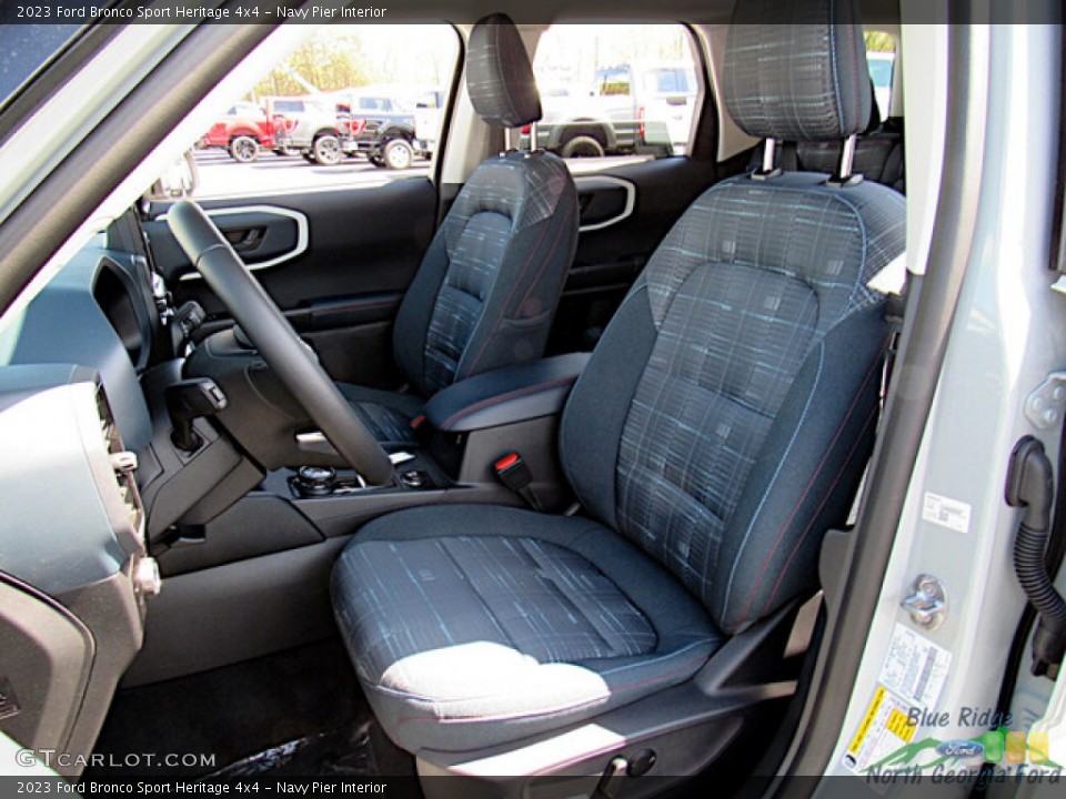 Navy Pier Interior Front Seat for the 2023 Ford Bronco Sport Heritage 4x4 #145963881