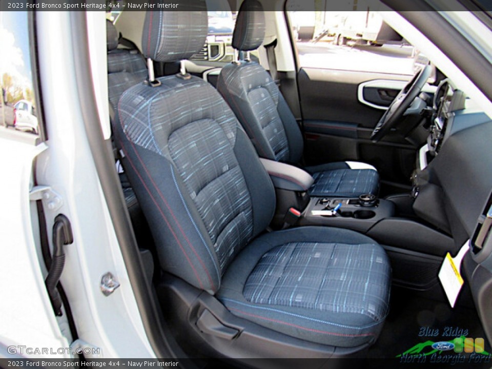 Navy Pier Interior Front Seat for the 2023 Ford Bronco Sport Heritage 4x4 #145963887