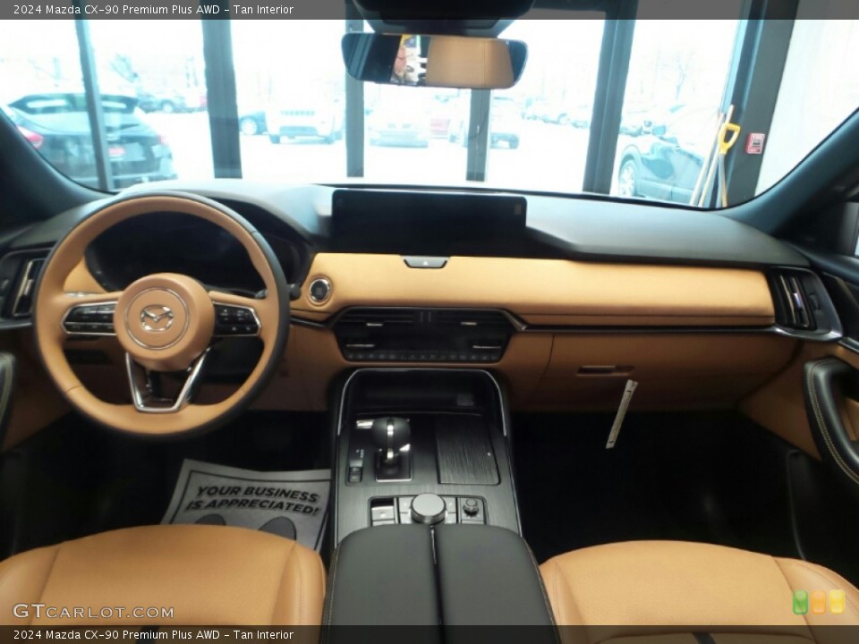 Tan 2024 Mazda CX-90 Interiors