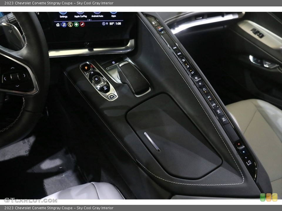 Sky Cool Gray Interior Controls for the 2023 Chevrolet Corvette Stingray Coupe #145964572
