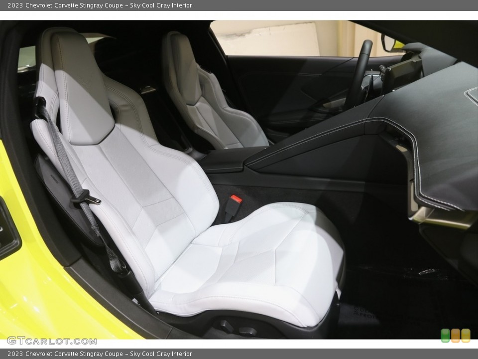 Sky Cool Gray 2023 Chevrolet Corvette Interiors