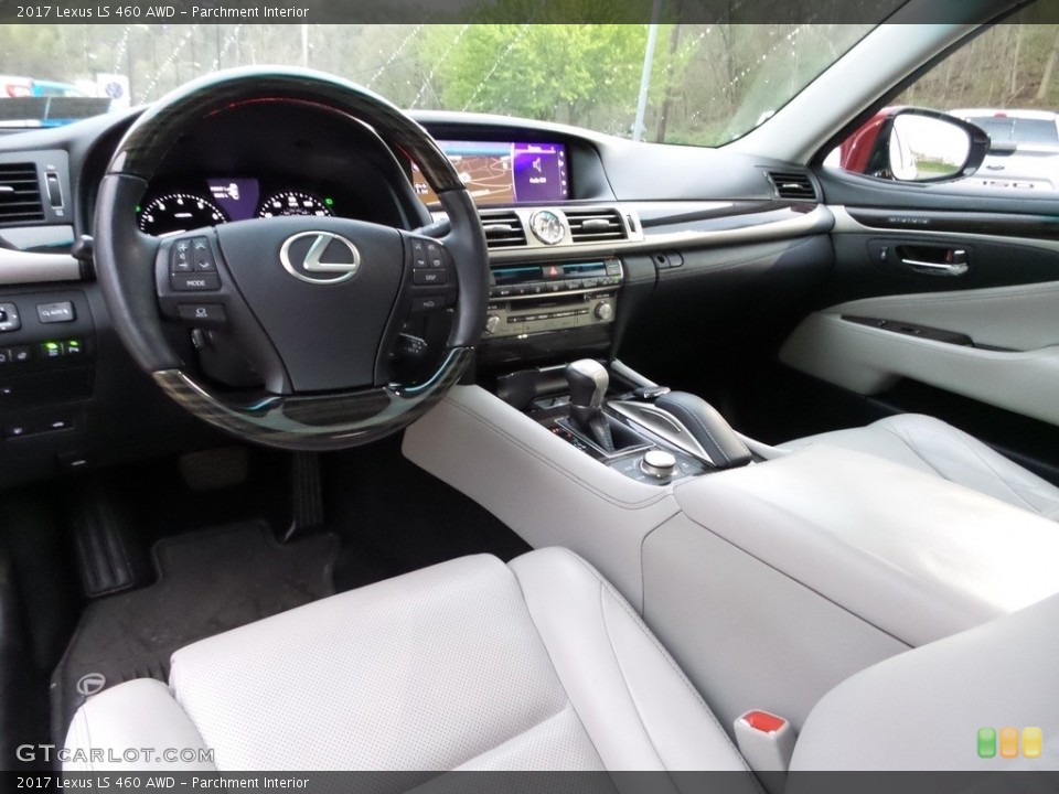 Parchment 2017 Lexus LS Interiors