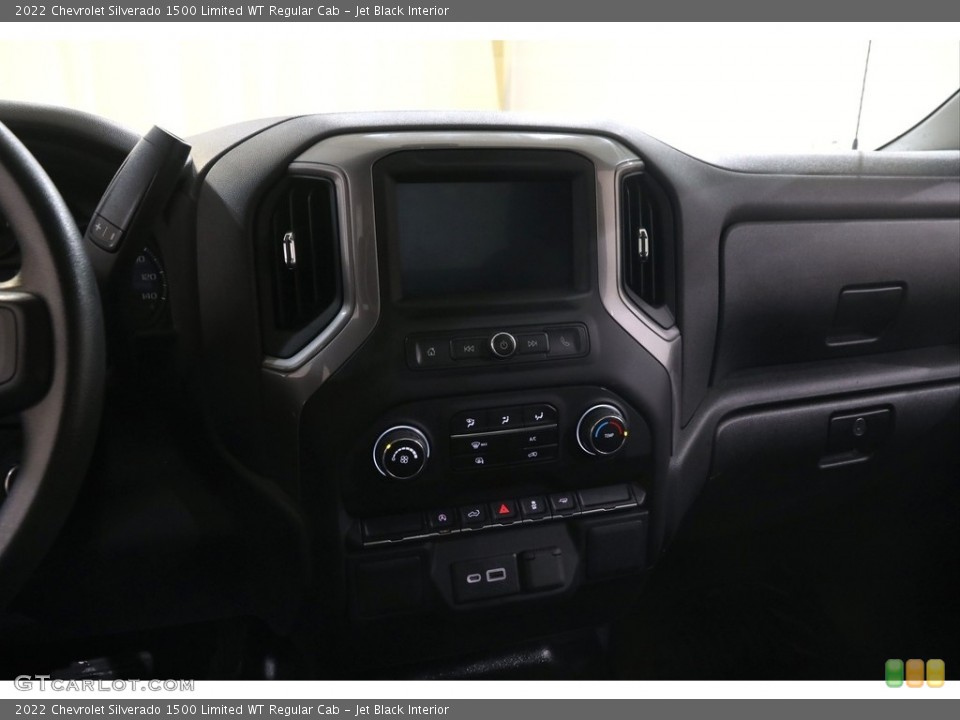 Jet Black Interior Controls for the 2022 Chevrolet Silverado 1500 Limited WT Regular Cab #145965478
