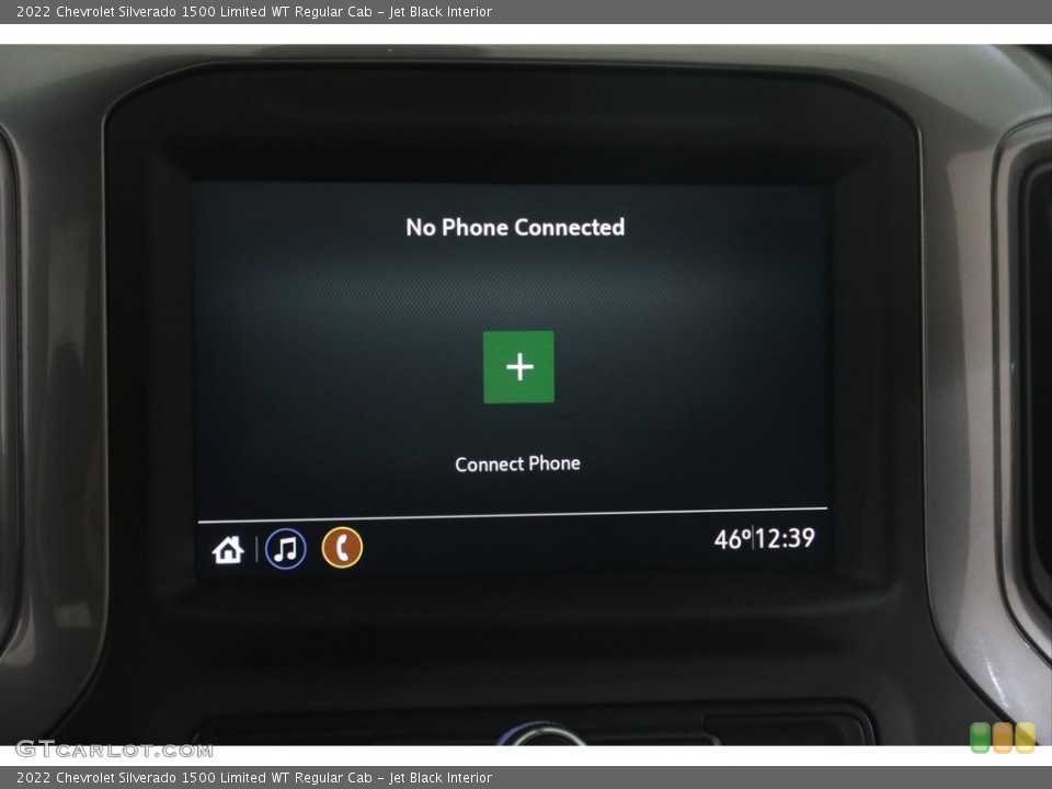 Jet Black Interior Controls for the 2022 Chevrolet Silverado 1500 Limited WT Regular Cab #145965535