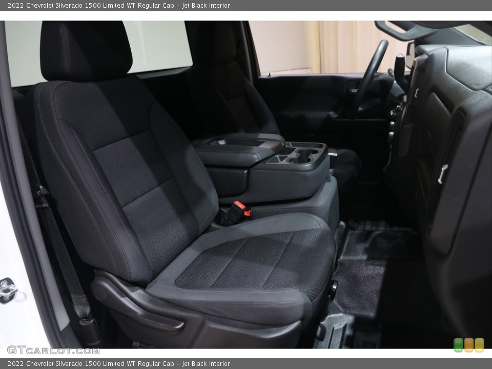 Jet Black 2022 Chevrolet Silverado 1500 Limited Interiors