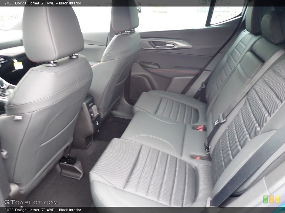Black Interior Rear Seat for the 2023 Dodge Hornet GT AWD #145965685