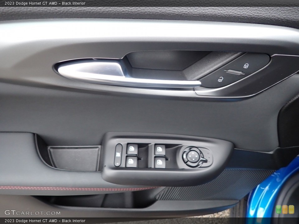 Black Interior Door Panel for the 2023 Dodge Hornet GT AWD #145965754