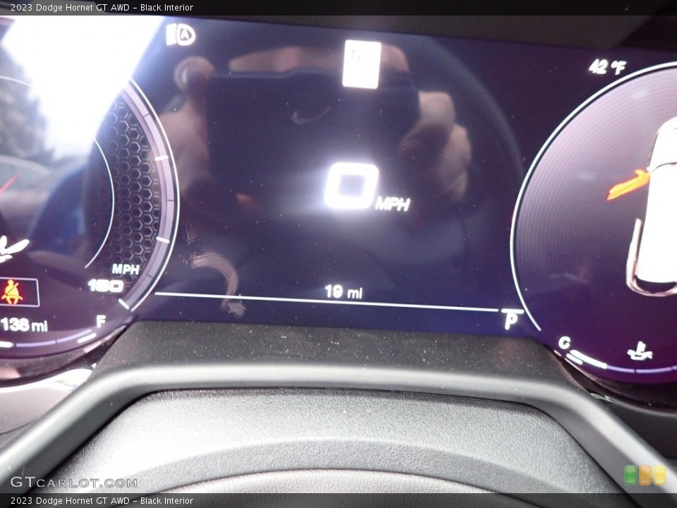 Black Interior Gauges for the 2023 Dodge Hornet GT AWD #145965769