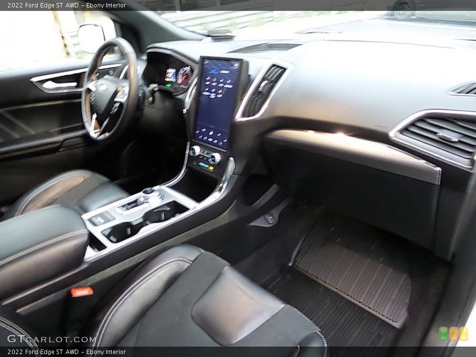 Ebony Interior Dashboard for the 2022 Ford Edge ST AWD #145965826