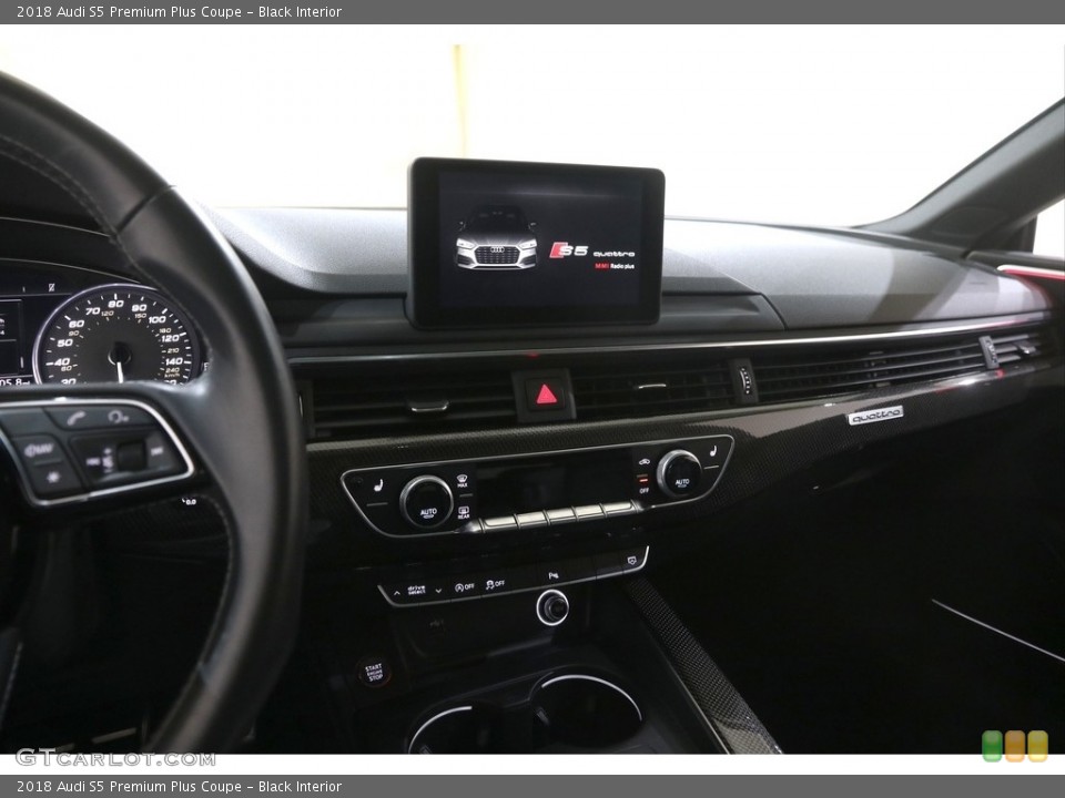 Black Interior Dashboard for the 2018 Audi S5 Premium Plus Coupe #145966714
