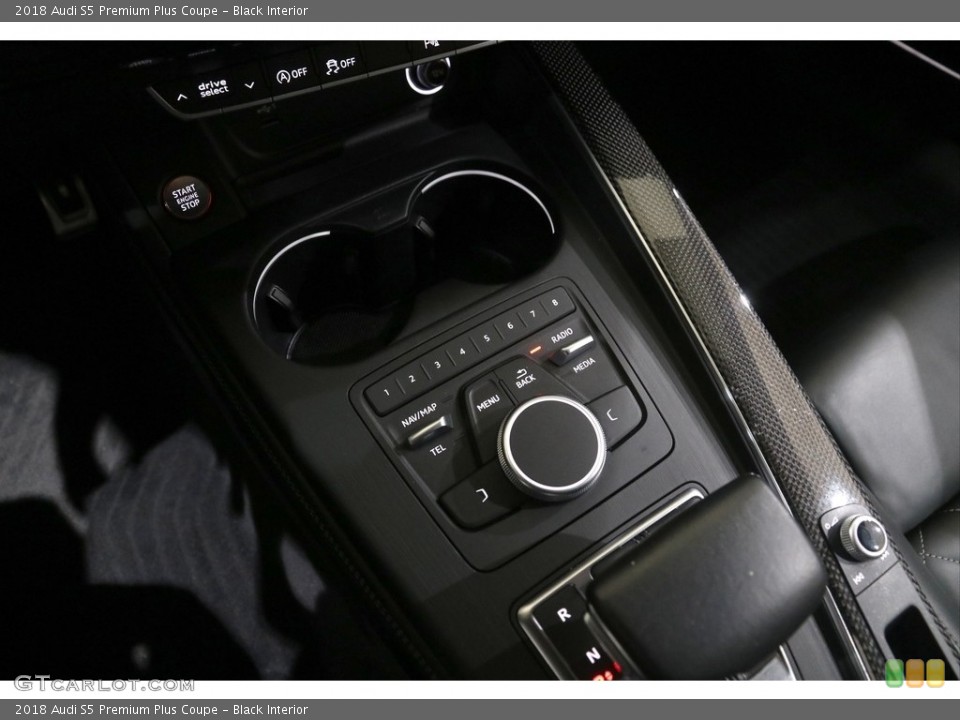 Black Interior Controls for the 2018 Audi S5 Premium Plus Coupe #145966831