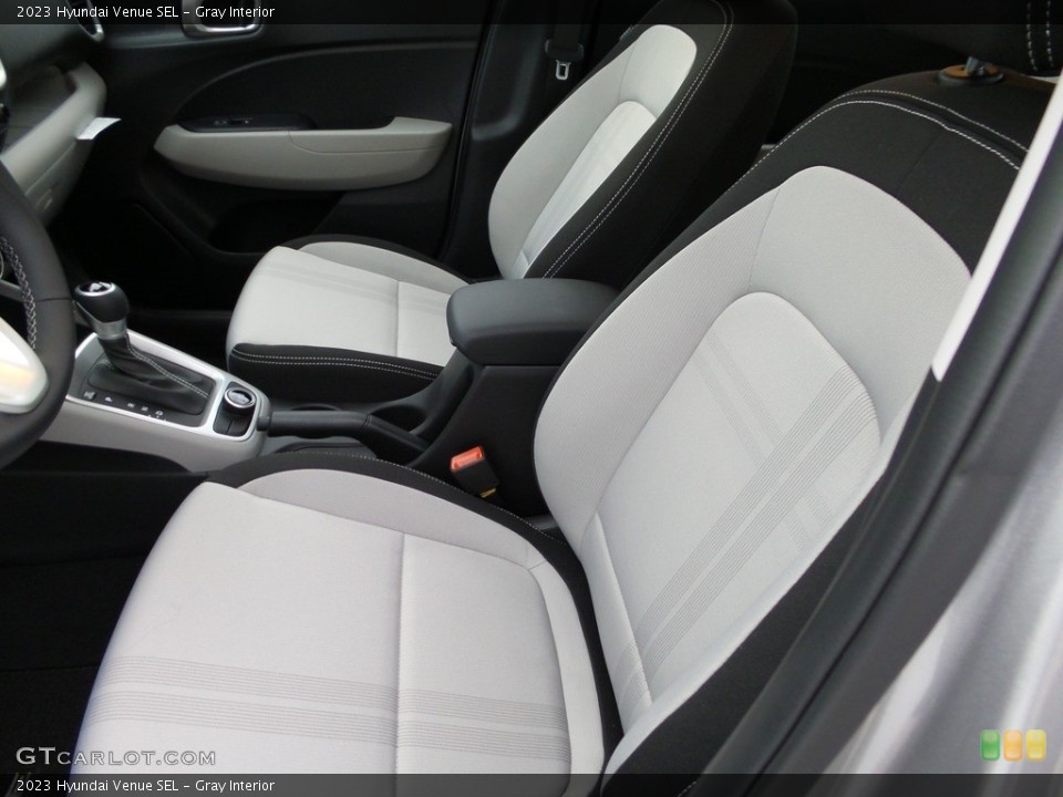 Gray Interior Front Seat for the 2023 Hyundai Venue SEL #145967077