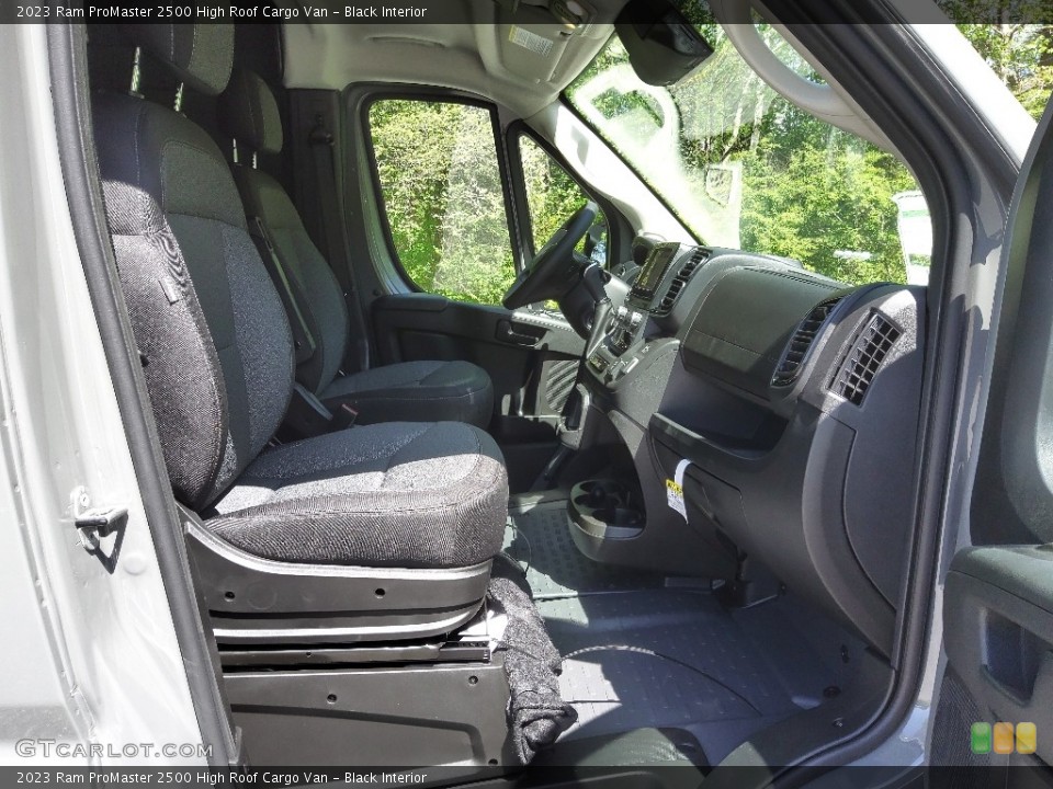 Black Interior Front Seat for the 2023 Ram ProMaster 2500 High Roof Cargo Van #145969612