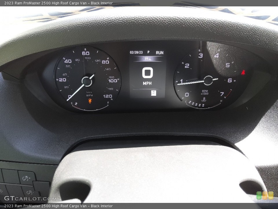Black Interior Gauges for the 2023 Ram ProMaster 2500 High Roof Cargo Van #145969657