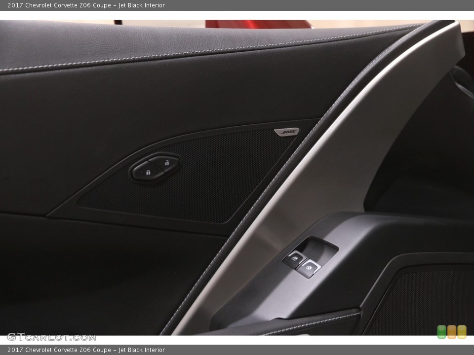 Jet Black Interior Door Panel for the 2017 Chevrolet Corvette Z06 Coupe #145970711