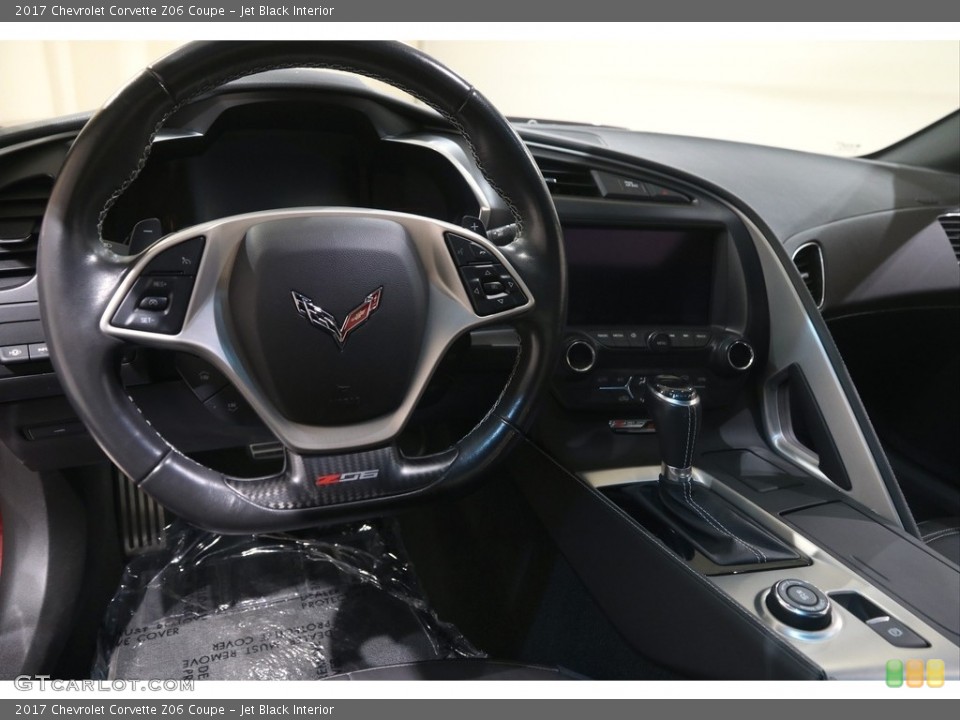 Jet Black Interior Dashboard for the 2017 Chevrolet Corvette Z06 Coupe #145970756