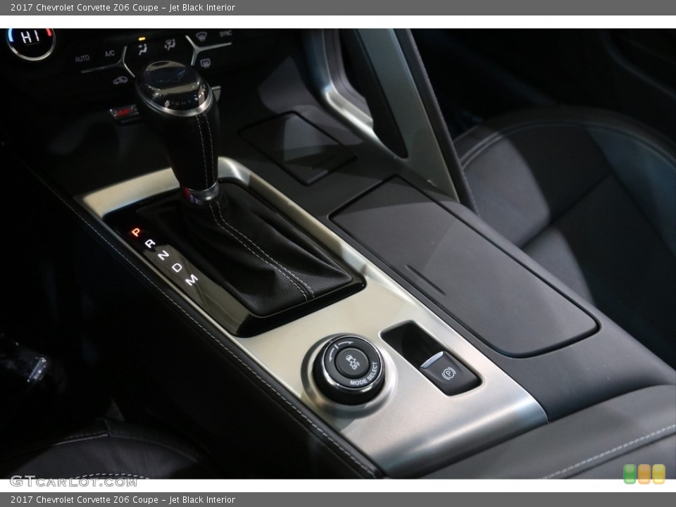 Jet Black Interior Transmission for the 2017 Chevrolet Corvette Z06 Coupe #145971014