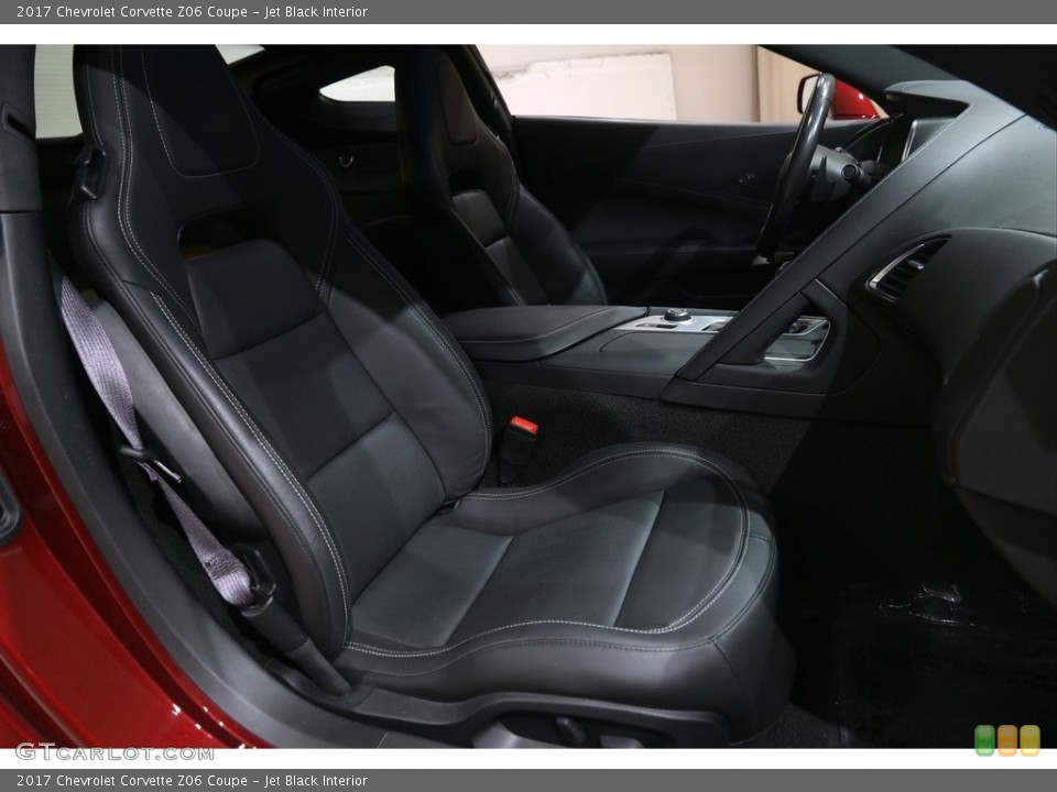 Jet Black Interior Front Seat for the 2017 Chevrolet Corvette Z06 Coupe #145971059