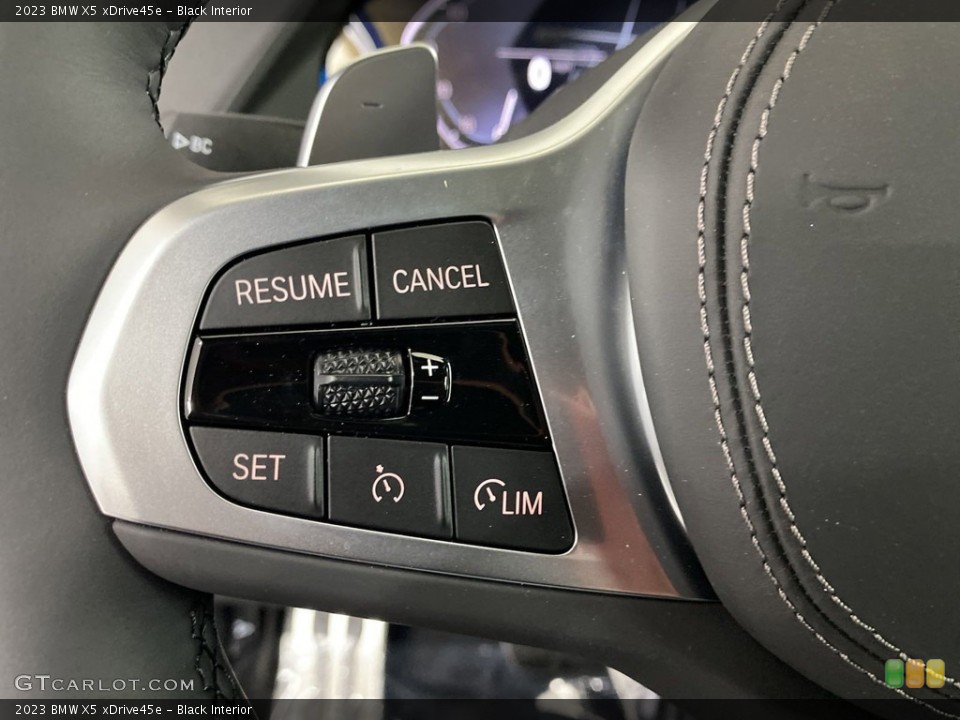 Black Interior Steering Wheel for the 2023 BMW X5 xDrive45e #145973579