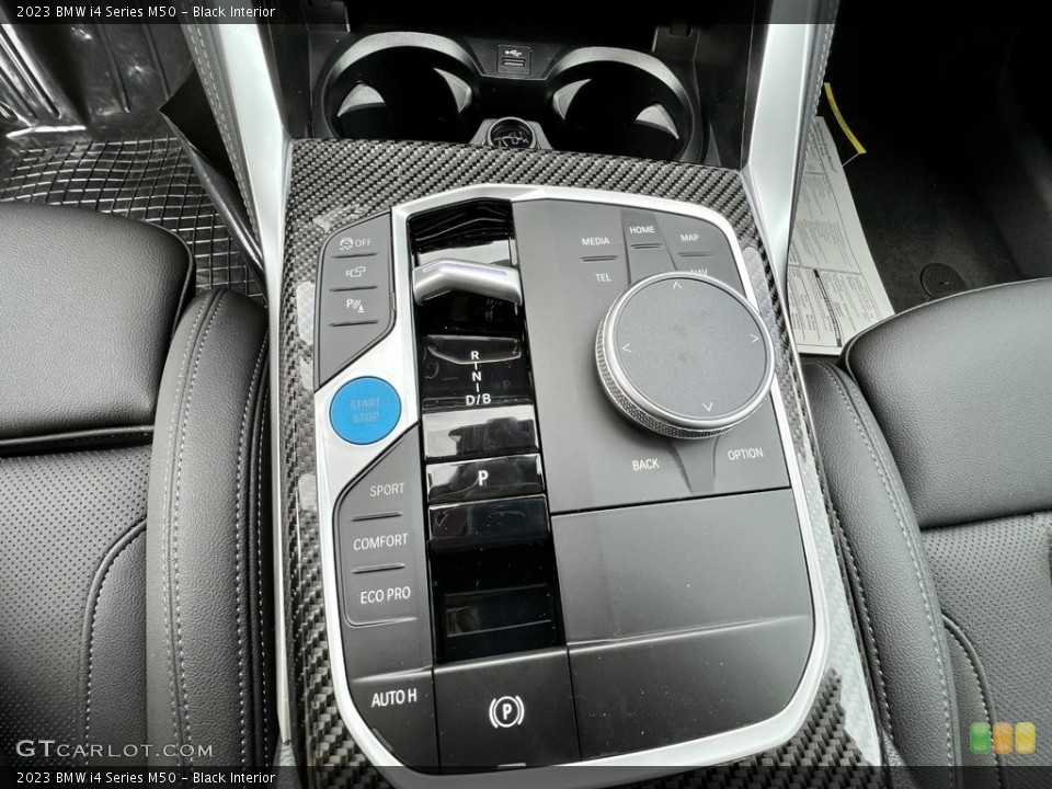 Black Interior Controls for the 2023 BMW i4 Series M50 #145973627