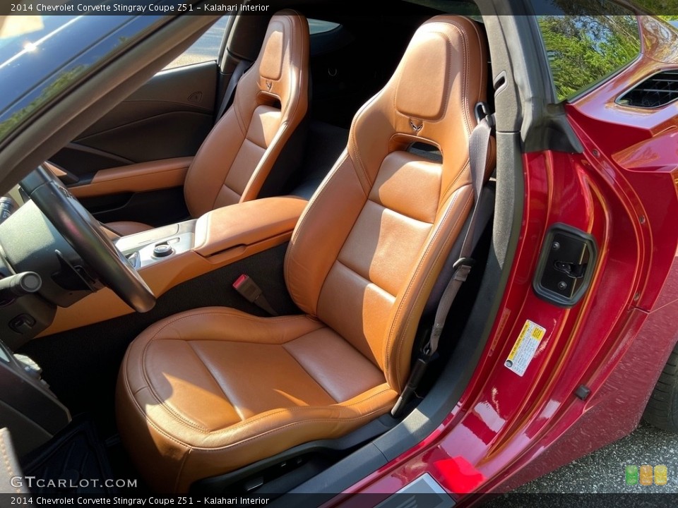 Kalahari Interior Front Seat for the 2014 Chevrolet Corvette Stingray Coupe Z51 #145974476