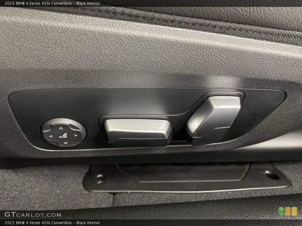 Black Interior Controls for the 2023 BMW 4 Series 430i Convertible #145974683