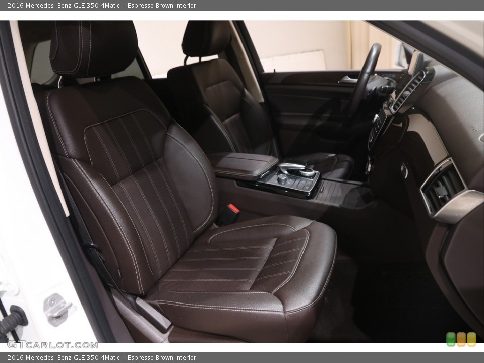 Espresso Brown Interior Photo for the 2016 Mercedes-Benz GLE 350 4Matic #145974956