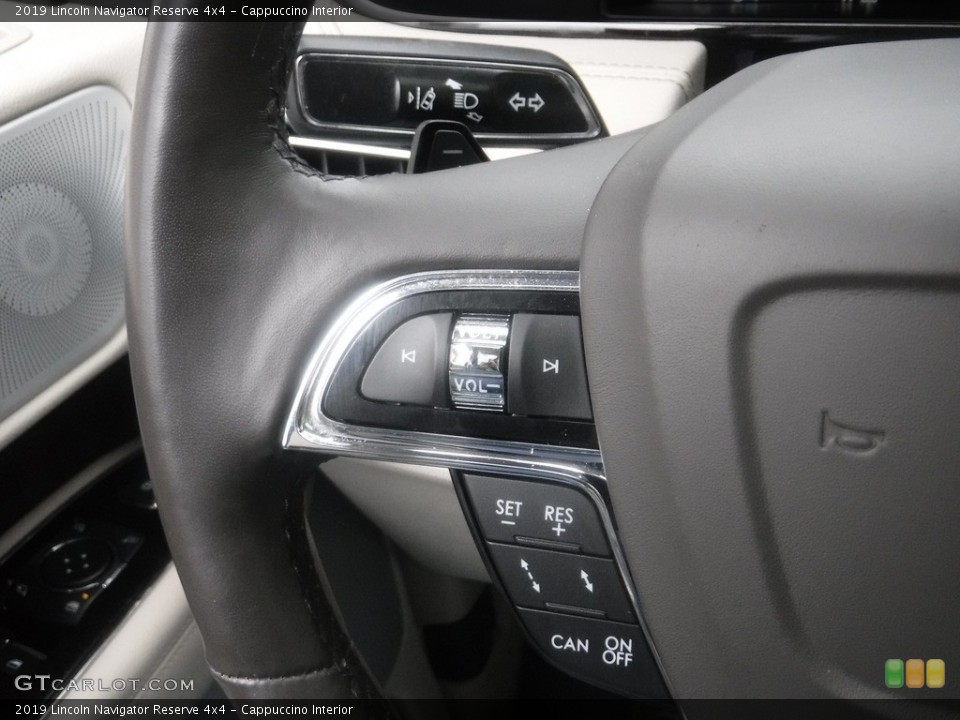 Cappuccino Interior Steering Wheel for the 2019 Lincoln Navigator Reserve 4x4 #145975829