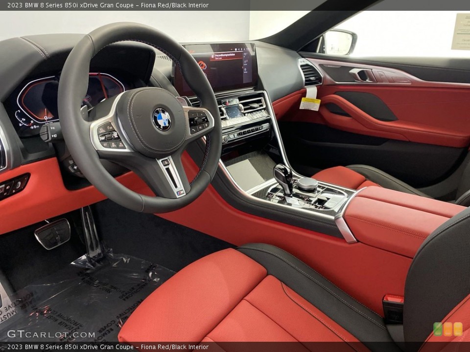 Fiona Red/Black Interior Photo for the 2023 BMW 8 Series 850i xDrive Gran Coupe #145975897