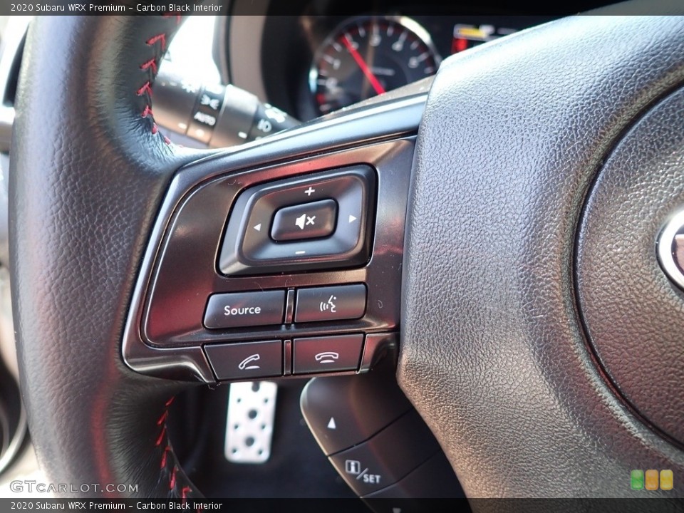 Carbon Black Interior Steering Wheel for the 2020 Subaru WRX Premium #145978638