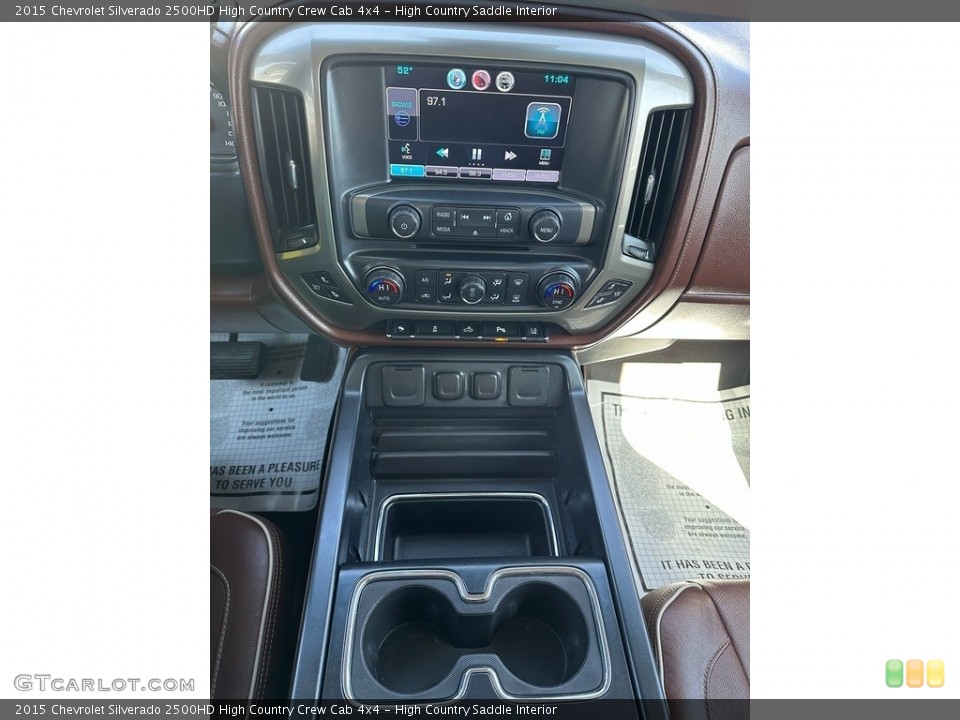 High Country Saddle Interior Controls for the 2015 Chevrolet Silverado 2500HD High Country Crew Cab 4x4 #145978785