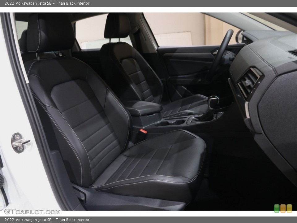 Titan Black 2022 Volkswagen Jetta Interiors