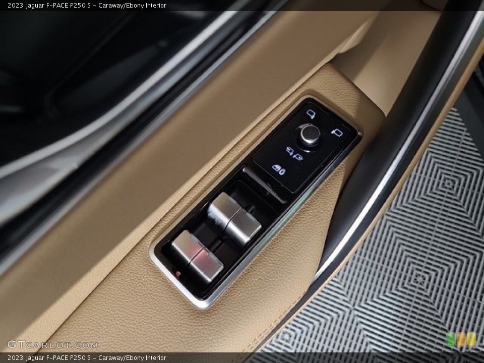 Caraway/Ebony Interior Controls for the 2023 Jaguar F-PACE P250 S #145979097