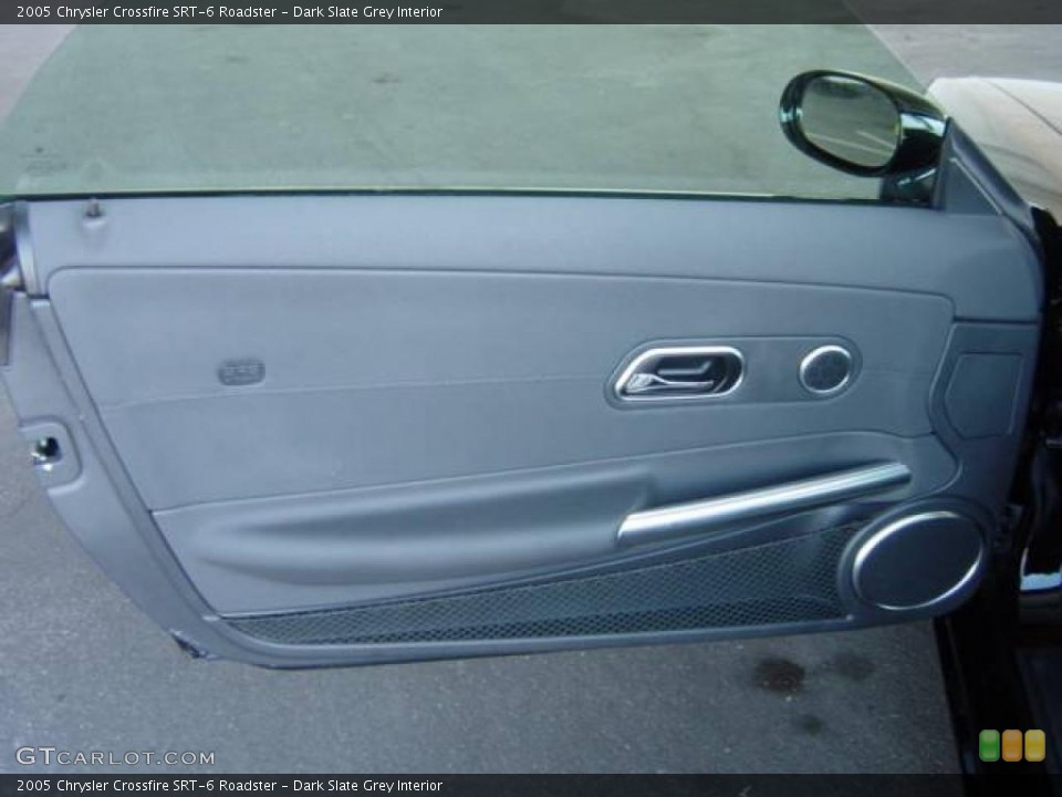 Dark Slate Grey Interior Door Panel for the 2005 Chrysler Crossfire SRT-6 Roadster #14597918